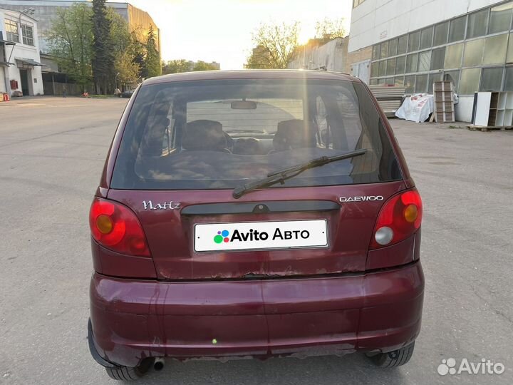 Daewoo Matiz 0.8 AT, 2007, 265 000 км
