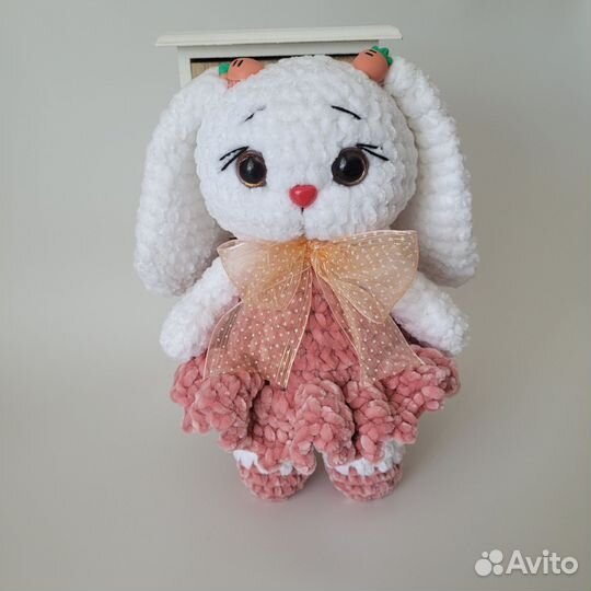 Мягкая игрушка зайчик