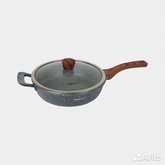 Сотейник 28см с/кр а/пр пирит Катунь