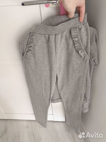 Трикотажный костюм для девочки