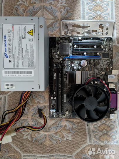 MSI g41m-p26 + intel e3400 + бп 350W