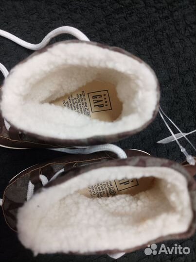 Ботинки детские утепленные GAP 6-18 мес