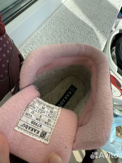 Весенние ботинки для девочки Kakadu