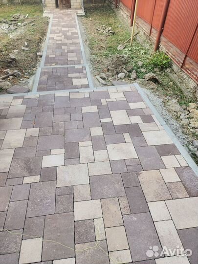 Укладка тротуарной плитки под ключ