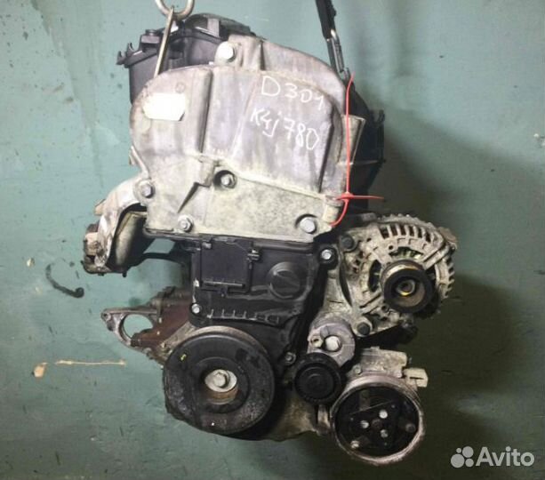 Двигатель Renault Clio 3 2006 K4J780 1.4 бензин