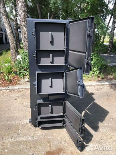 Твердотопливный котел длительного горения новый