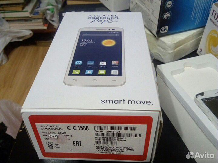 Телефон Alcatel pop2