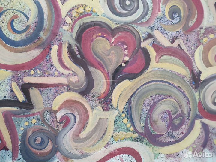 Картина гуашью 