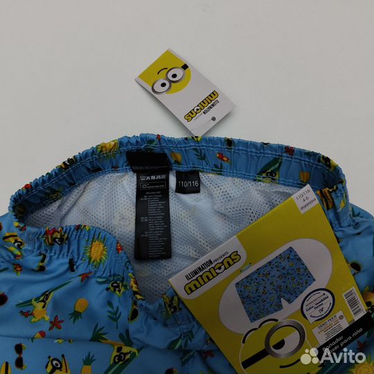 Шорты пляжные миньoны Германия 110/116