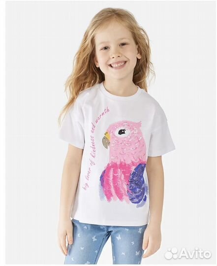 Футболка детская для девочки 122