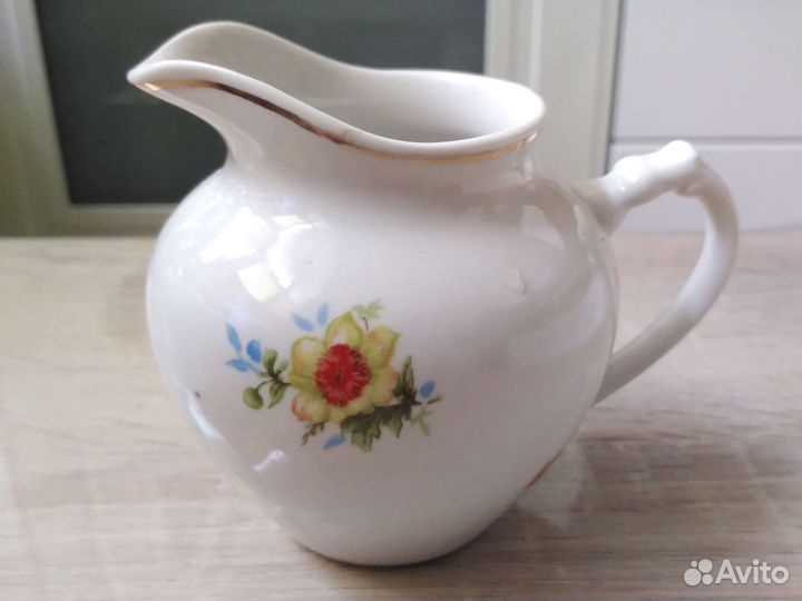 Молочник сливочник СССР Дулево 55г