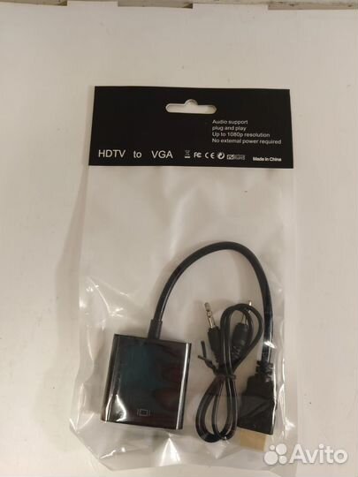 Переходник hdmi (AF) - VGA (AM) + AUX MRM-power Д