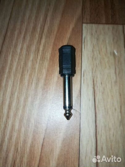 Переходник-адаптер микрофонный с 3,5 мм на 6,3 мм