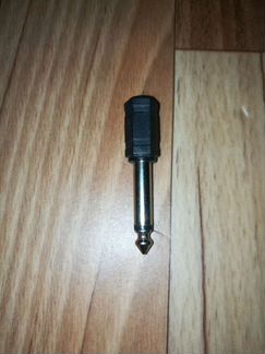 Переходник-адаптер микрофонный с 3,5 мм на 6,3 мм