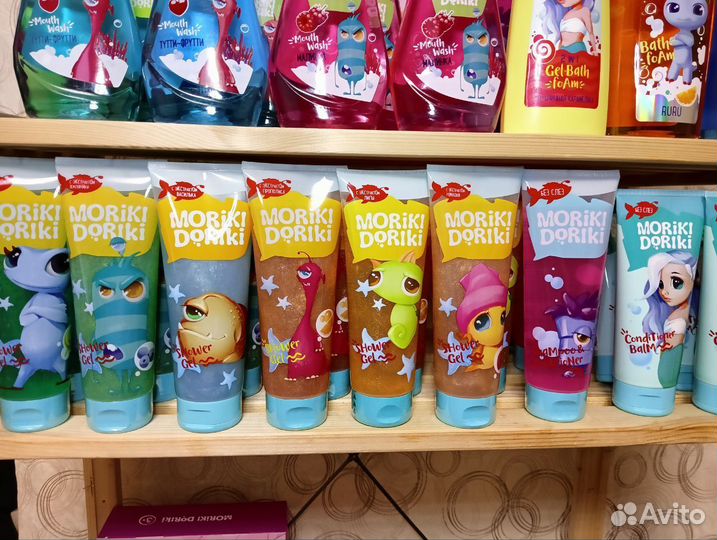 Гели д/душа, шампуни, бальзам пена д/ванны детские