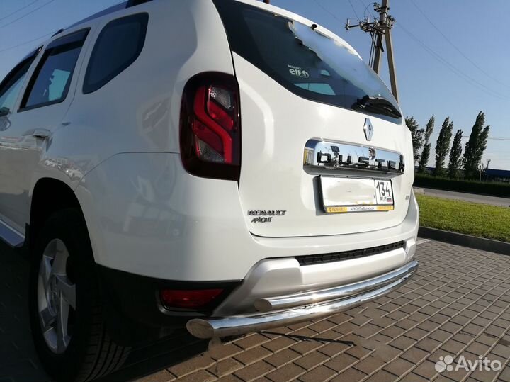 Защита бампера заднего Renault Duster 2011