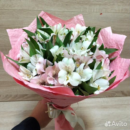 Красивый Букет из Альстромерий Доставка