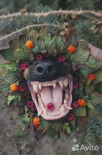 Авторское скульптурное панно 