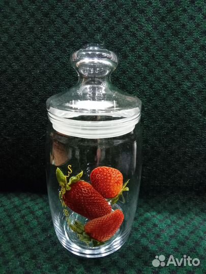 Банка для сыпучих продуктов 1100 мл. Новая