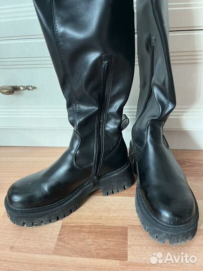 Сапоги ботфорты