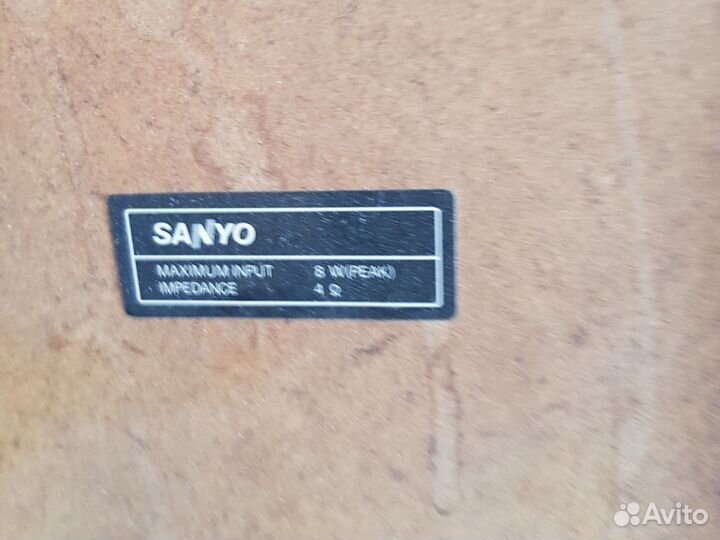 Акустические колонки Sanyo