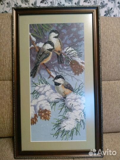 Синички зимой