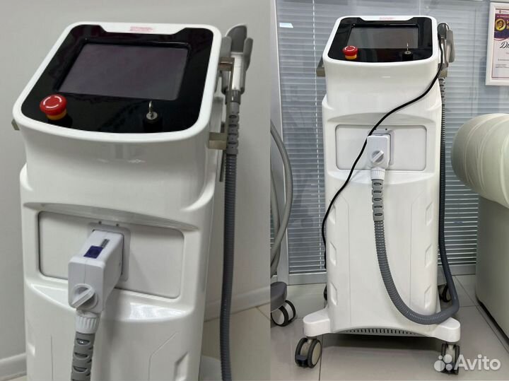 Косметологический лазерный аппарат для эпиляции
