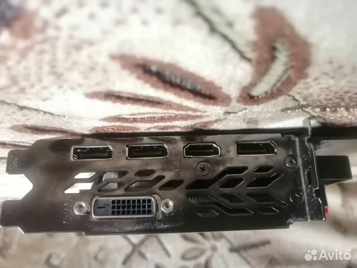 Видеокарта msi gtx 1060 6gb