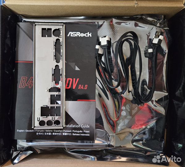 Asrock B450M-HDV r4.0 AM4 Материнская плата
