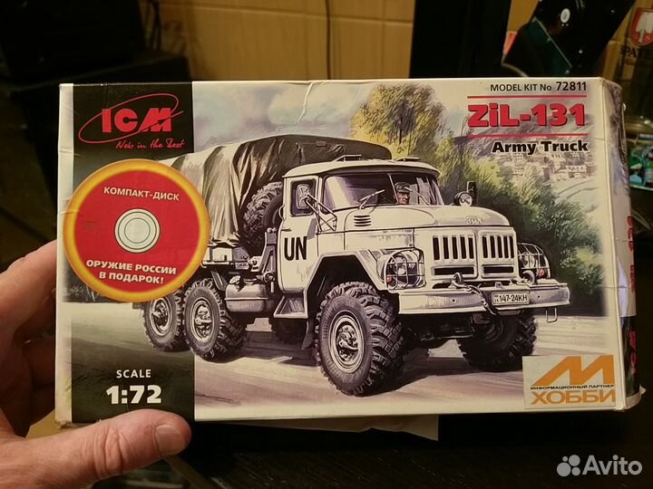 ЗИЛ 131 Army Truck UN 1/72 ICM