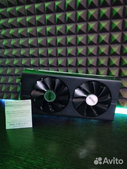 Видеокарта AMD radeon RX470 4GB sapphire nitro+