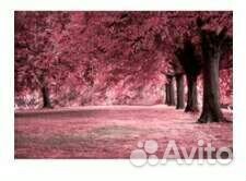 Фотофон Большой Розовый 60 на 90