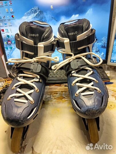 Роликовые коньки Oxelo mf500 41-42 размер