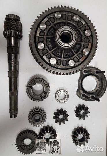 Детали МКПП-6 для VW Passat B6 02j409121m