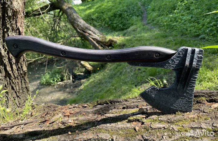Топор Хай-Тек мощный красивый Кованый