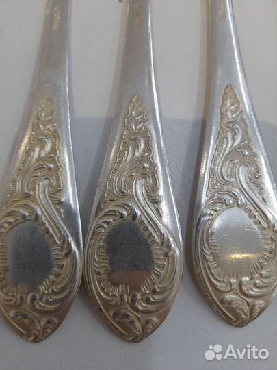 Вилки столовые мельхиор СССР