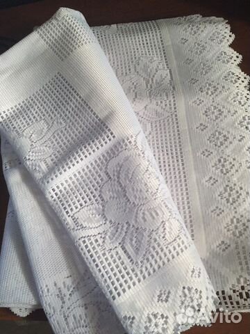 Новая белая скатерть