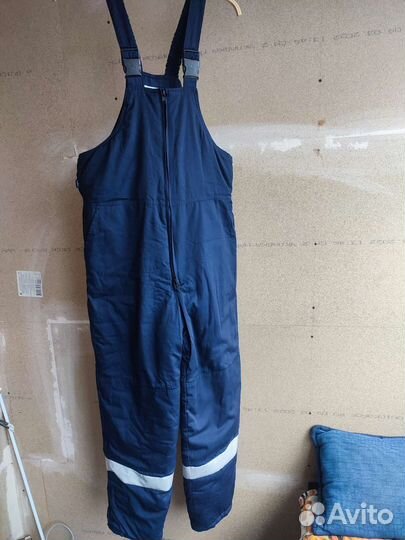 Полукомбинезон рабочий зимний 52-54