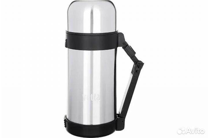 Термос металлический 1,2л с широким горлом vetta