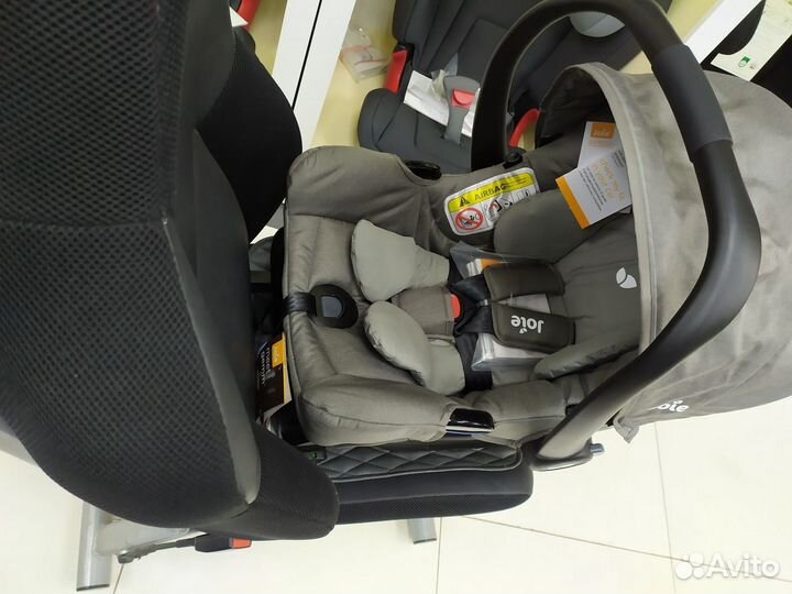 Автолюлька Joie Gemm Foggy Grey 0-15 мес + База