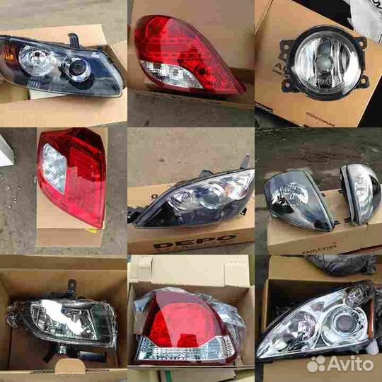 Фонарь задний renault logan 05-14