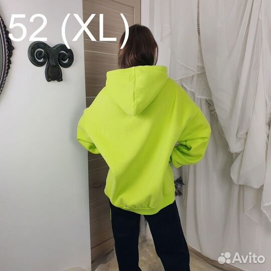 Худи с флисом 7986