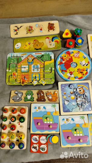 Развивающие игры из для малышей