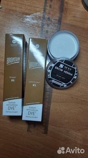 Набор для окрашивания бровей