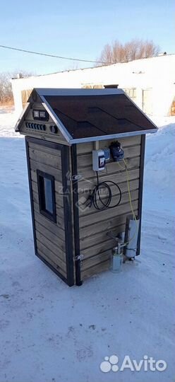 Домашняя коптильня горячего копчения 200нде