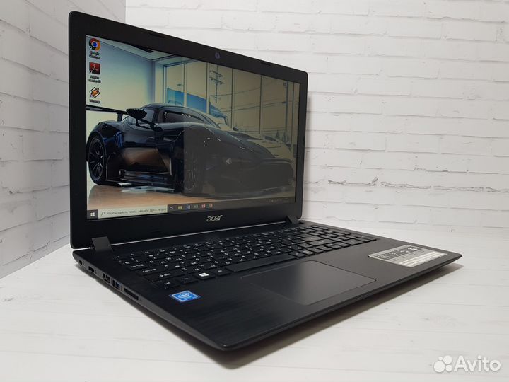 Быстрый ноутбук Acer Intel 4Gb/SSD гарантия