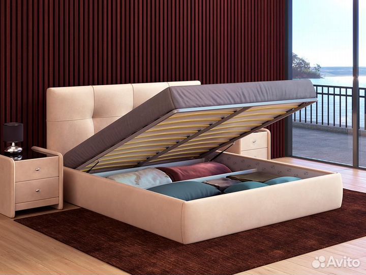 Кровать двуспальная прима люкс, Зара 03c20-7 (180)