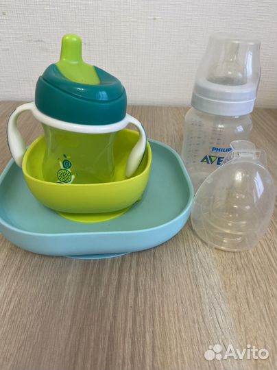 Посуда для кормления,бутылочкаAvent,поильникChicco
