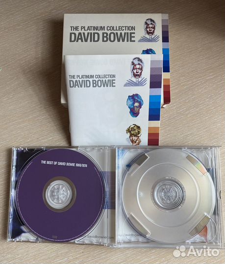 David Bowie the platinum collection cd