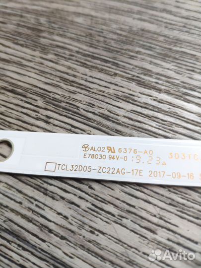 Планки подсветки для телевизоров ЖК